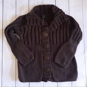 Pure Handknit cardigan sweater